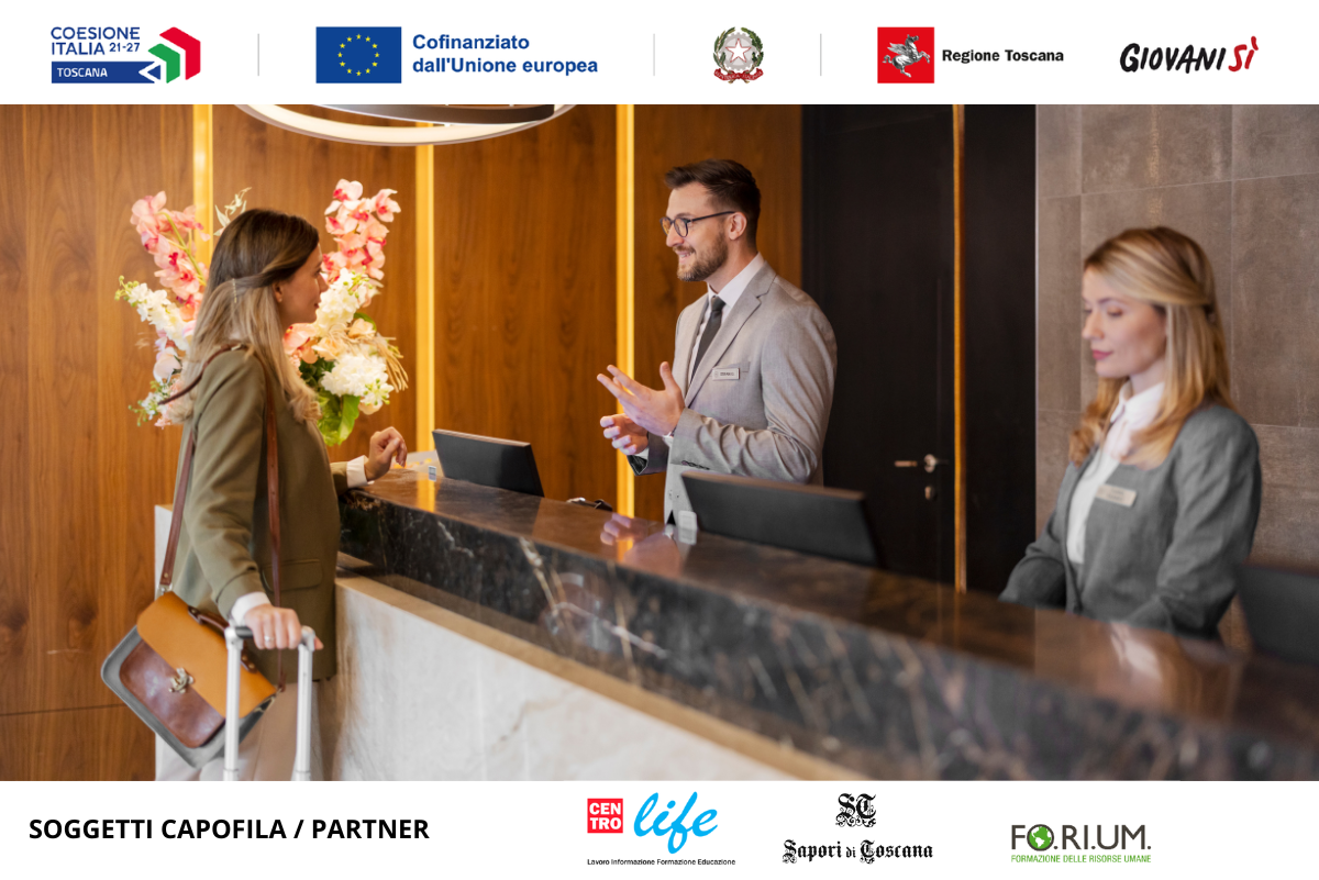 Corso tecnico delle attività di gestione del cliente, promozione della struttura ricettiva e gestione del personale preposto al ricevimento